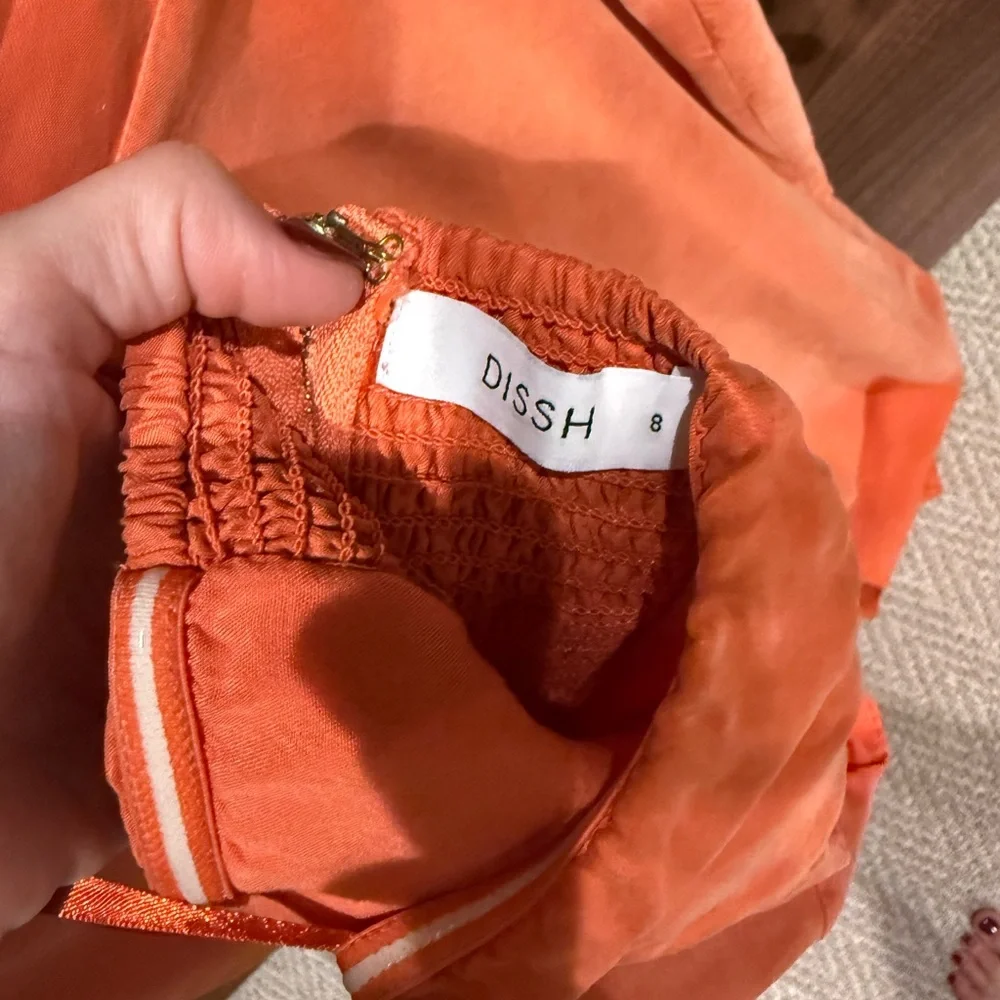 DISSH Orange Skirt Set - Picture 2 of 3